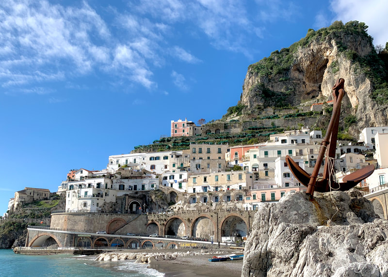 Atrani on the Amalfi Coast, Italy