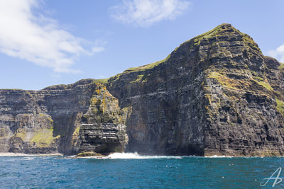 Cliffs of Moher from the sea