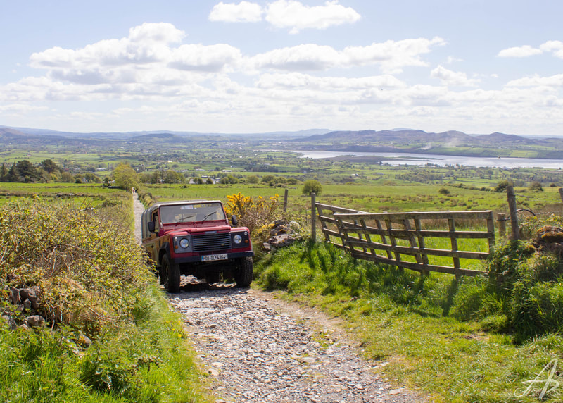 Land Rover on Knocknarea, County Sligo